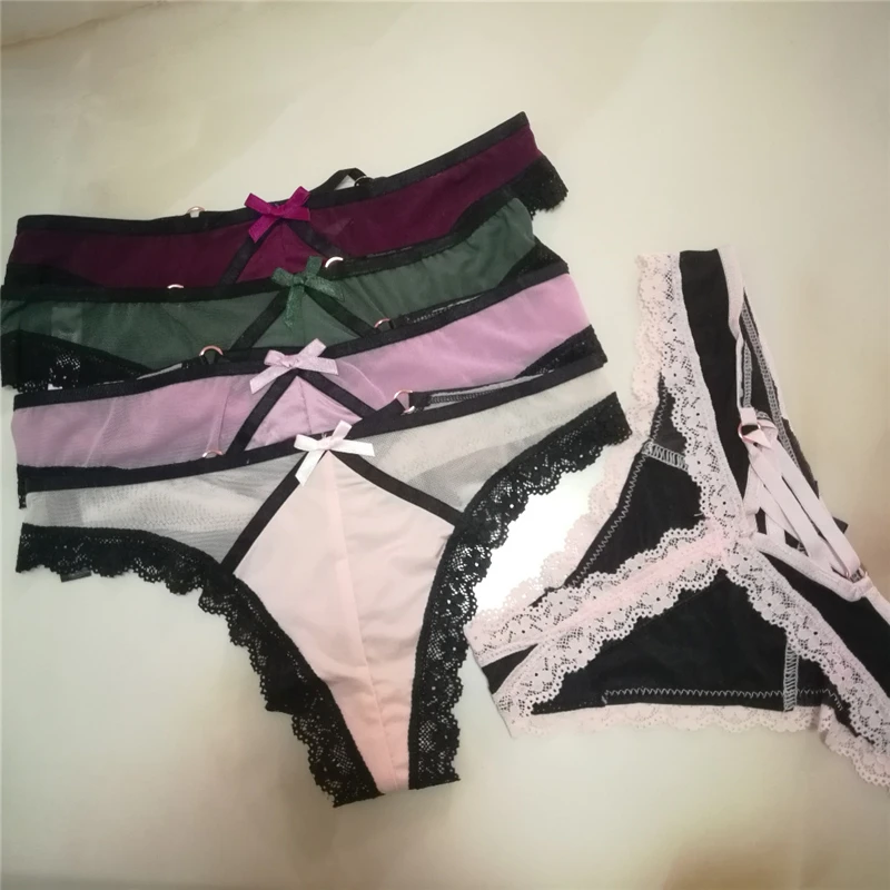 Women's new sexy cross-ribbon hollowed women's thongs, comfortable and color matching ice silk thongs, t-pants, thongs, women
Women's new sexy cross-ribbon hollowed women's thongs, comfortable and color matching ice silk thongs, t-pants, thongs, women