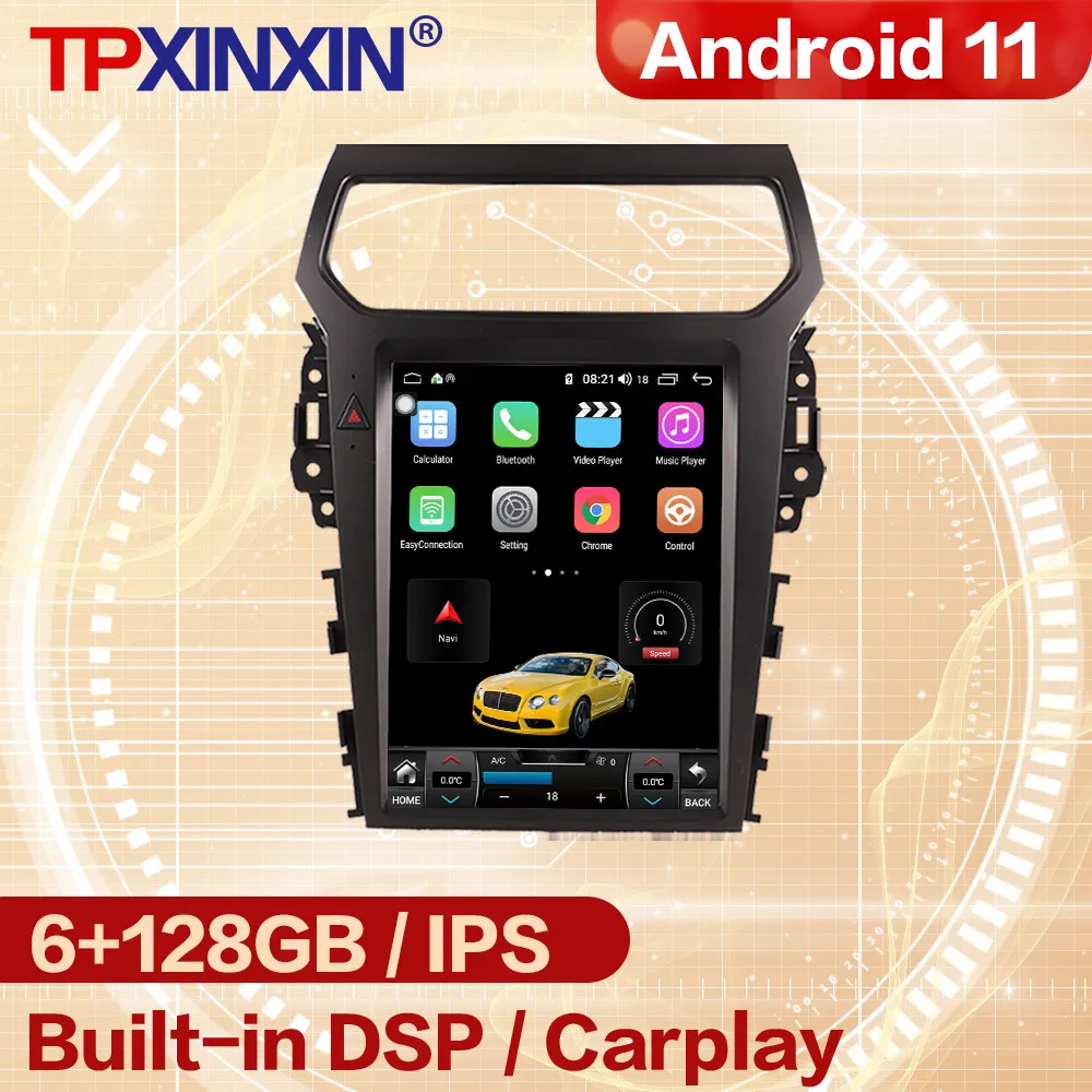 6+128G Android 11 Tesla Screen Multimedia Stereo For Ford Explorer 2014 2015 2016 2017 2018 2019 Radio Receiver Player Head Unit
6+128G Android 11 Tesla Screen Multimedia Stereo For Ford Explorer 2014 2015 2016 2017 2018 2019 Radio Receiver Player Head Unit