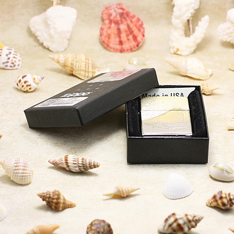 Genuine Zippo oil lighter copper windproof Fujiyama cigarette Kerosene lighters Gift With anti-counterfeiting code
Genuine Zippo oil lighter copper windproof Fujiyama cigarette Kerosene lighters Gift With anti-counterfeiting code