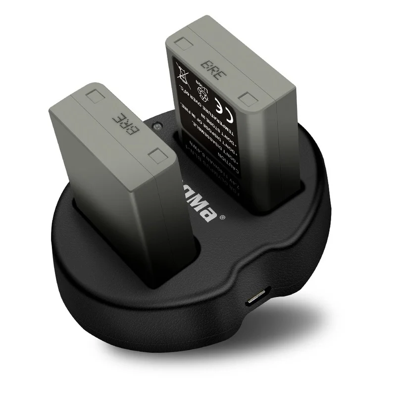 Ockered 1140mAh BLN-1 Battery with Dual Micro USB Charger and Protective Case for Olympus EM1 EM5 EP5 EM5M2 PEN-F Camera 
Ockered 1140mAh BLN-1 Battery with Dual Micro USB Charger and Protective Case for Olympus EM1 EM5 EP5 EM5M2 PEN-F Camera