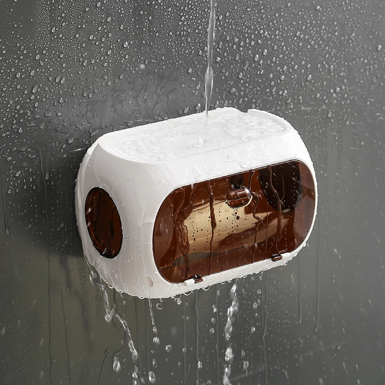 Fashion Style Toilet Paper Holder Double Layer Waterproof Storage Tissue Box Wall Mounted Roll Dispenser Portable
Fashion Style Toilet Paper Holder Double Layer Waterproof Storage Tissue Box Wall Mounted Roll Dispenser Portable