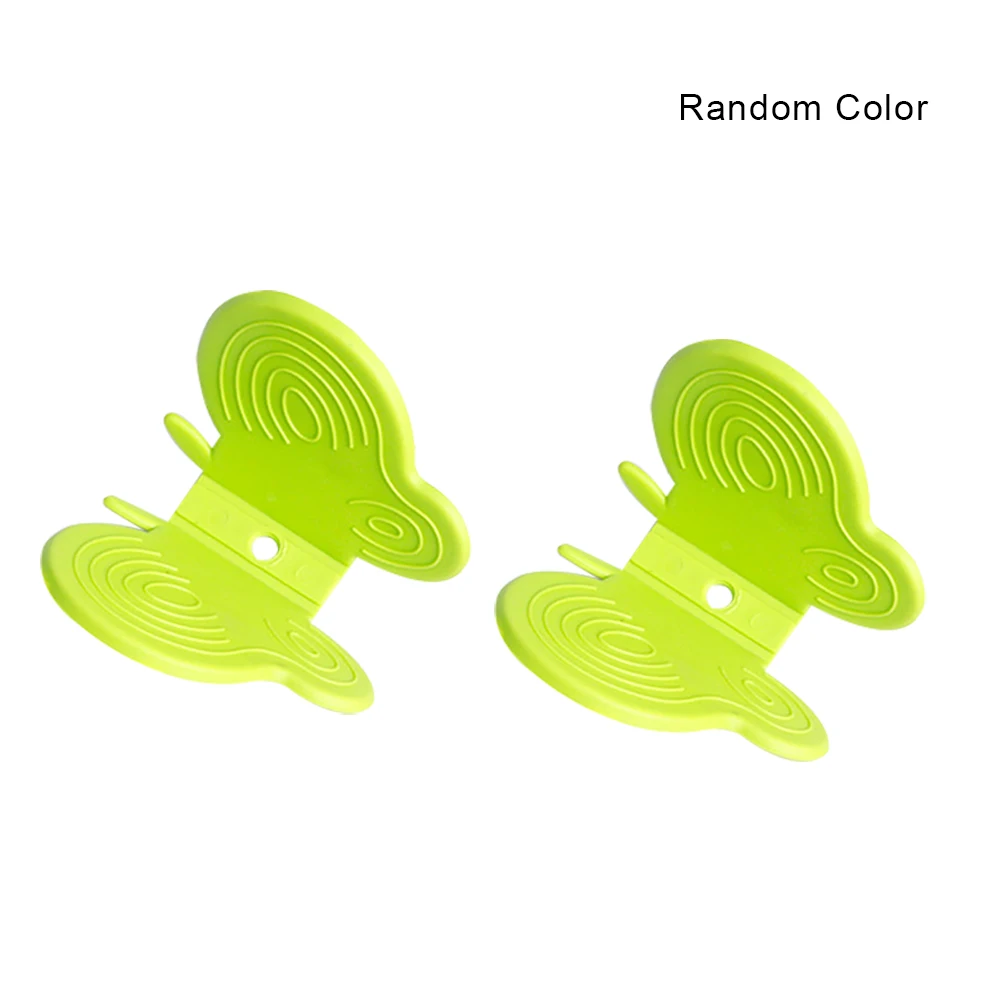 2pcs Creative Butterfly Kitchen Silicone Heat Insulation Against Hot Plate Clip With Magnet Protect Hands Take Bowl Oven NEW
2pcs Creative Butterfly Kitchen Silicone Heat Insulation Against Hot Plate Clip With Magnet Protect Hands Take Bowl Oven NEW