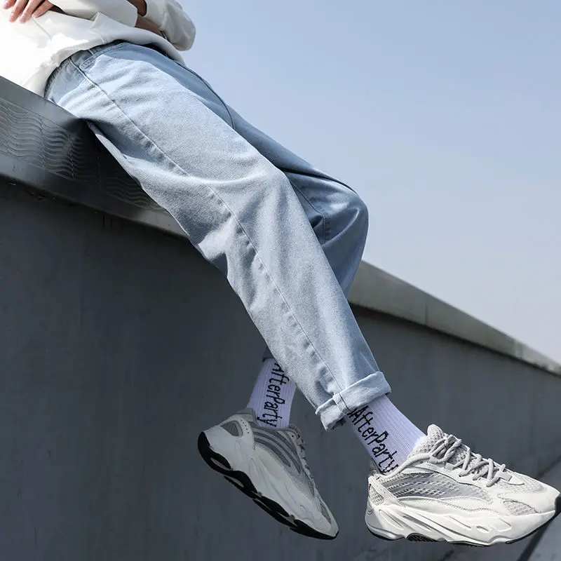 Men Jeans Male Trousers Simple Design High Quality Cozy All-match Students Daily Casual Korean Fashion Ulzzang Ins Plus Size 5XL
Men Jeans Male Trousers Simple Design High Quality Cozy All-match Students Daily Casual Korean Fashion Ulzzang Ins Plus Size 5XL