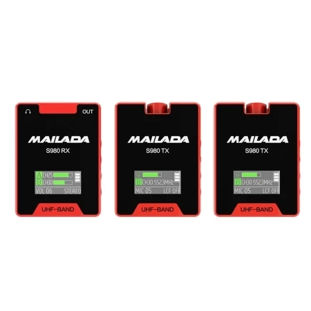 Микрофон Mailada S980 Pro, беспроводной петличный микрофон UHF, для смартфонов, прямых трансляций, SLR камер, записей интервью
Микрофон Mailada S980 Pro, беспроводной петличный микрофон UHF, для смартфонов, прямых трансляций, SLR камер, записей интервью