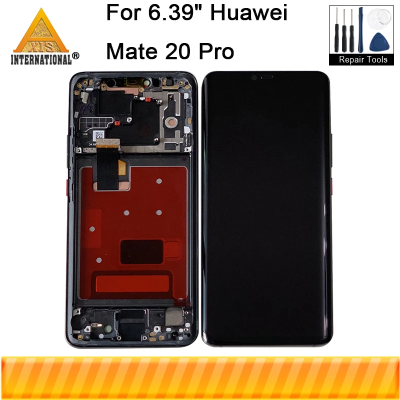 Оригинальный ЖК-экран Axisinternational 6,39 "для Huawei Mate 20 Pro + сенсорный дигитайзер Рамка для Mate 20 Pro + отпечаток пальца
Оригинальный ЖК-экран Axisinternational 6,39 "для Huawei Mate 20 Pro + сенсорный дигитайзер Рамка для Mate 20 Pro + отпечаток пальца