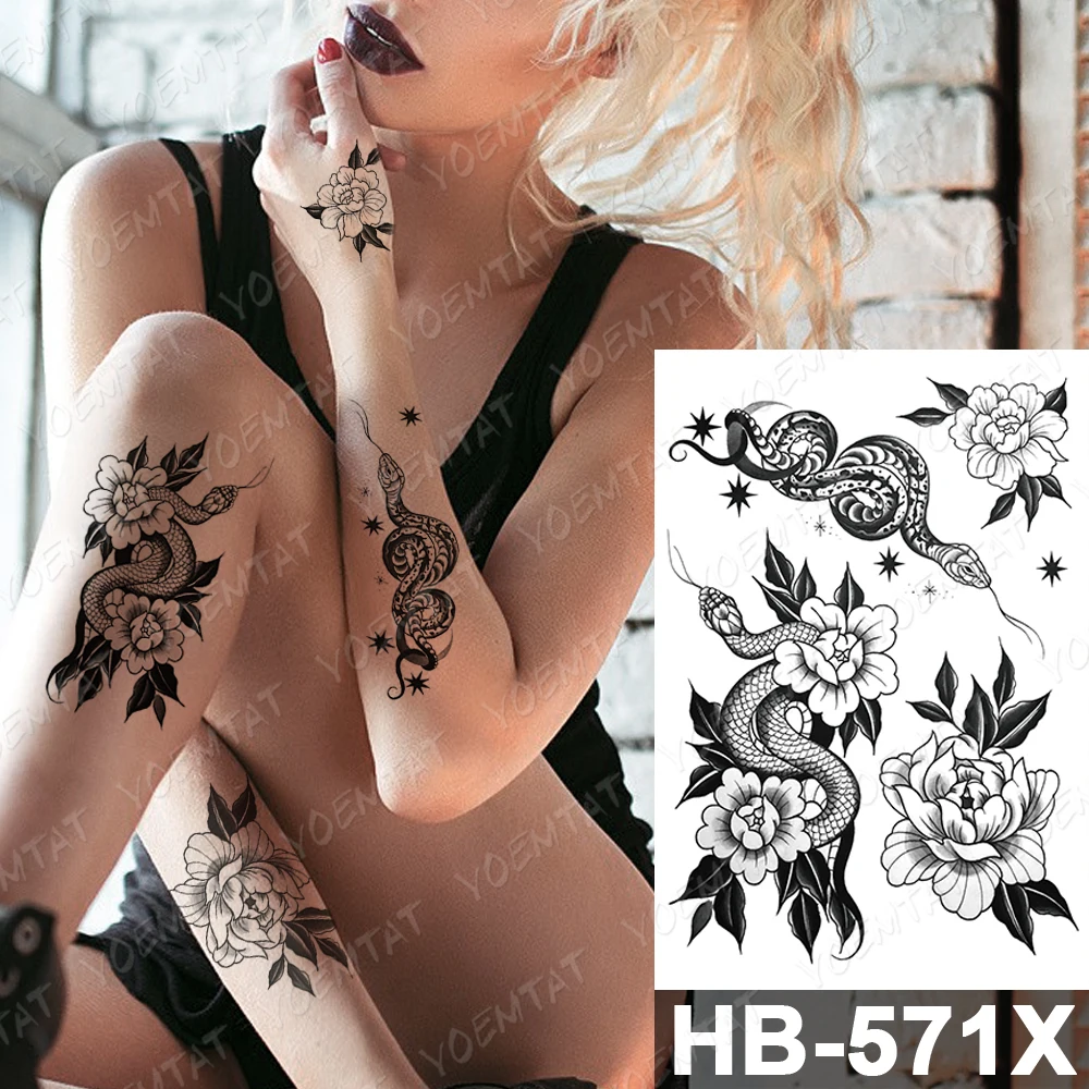 Waterproof Temporary Tattoo Sticker Three-eyed Goat Snake Flash Tattoos Moth Old School Body Art Arm Fake Tatoo Women Men
Waterproof Temporary Tattoo Sticker Three-eyed Goat Snake Flash Tattoos Moth Old School Body Art Arm Fake Tatoo Women Men