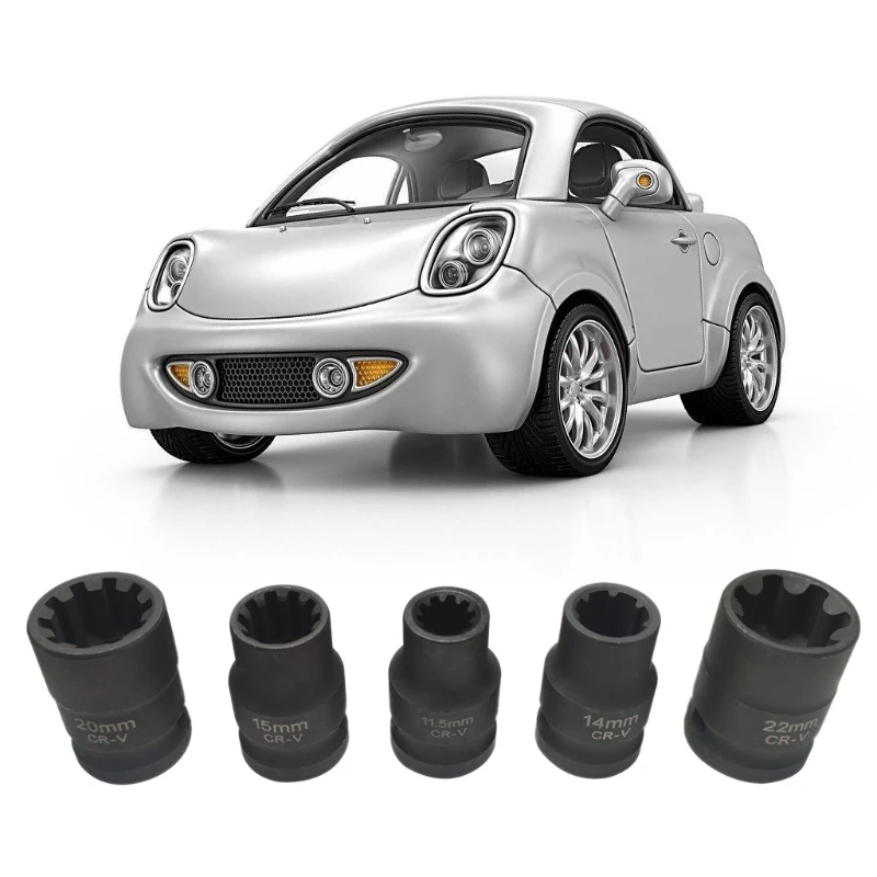 5 Pcs VAG Special Sleeve Brake Calipers Socket Set Hand Repair Tools Auto Repair and Maintenance Parts Accessories
5 Pcs VAG Special Sleeve Brake Calipers Socket Set Hand Repair Tools Auto Repair and Maintenance Parts Accessories