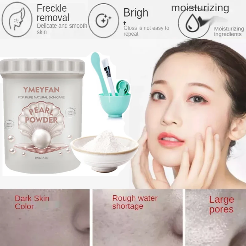 Natural Nano Pure Pearl Mask Powder 250g/500g Remove Blackhead Shrinks Pore Anti Acne Desalination Speckle Face Beauty Skin Care
Natural Nano Pure Pearl Mask Powder 250g/500g Remove Blackhead Shrinks Pore Anti Acne Desalination Speckle Face Beauty Skin Care
