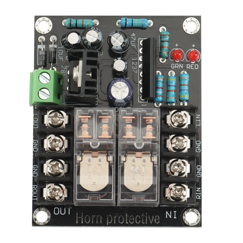12-18V UPC1237 Speaker Protection Board Loudspeaker Protection Board Kit Part Boot Delay DC Monitor
12-18V UPC1237 Speaker Protection Board Loudspeaker Protection Board Kit Part Boot Delay DC Monitor
