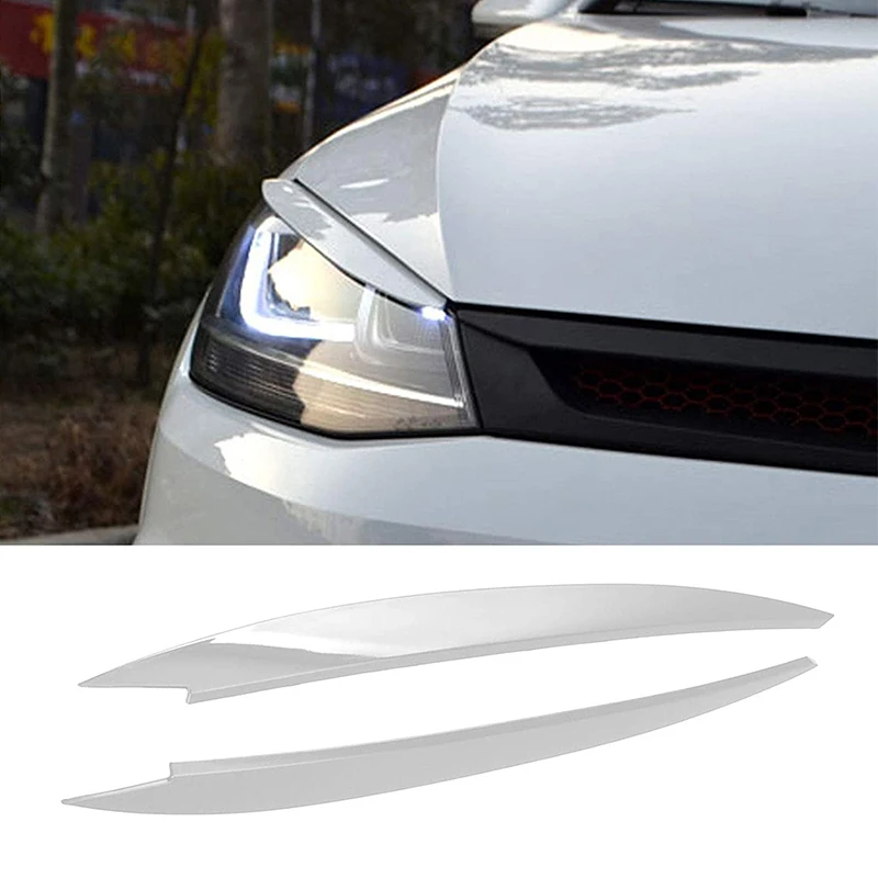 A Pair Of Cars Headlight Eyebrow Eyelid Cover Trim Multi-style For VW Golf 7 VII GTI GTD R MK7 2013 2014 2015 2016 2017
A Pair Of Cars Headlight Eyebrow Eyelid Cover Trim Multi-style For VW Golf 7 VII GTI GTD R MK7 2013 2014 2015 2016 2017
