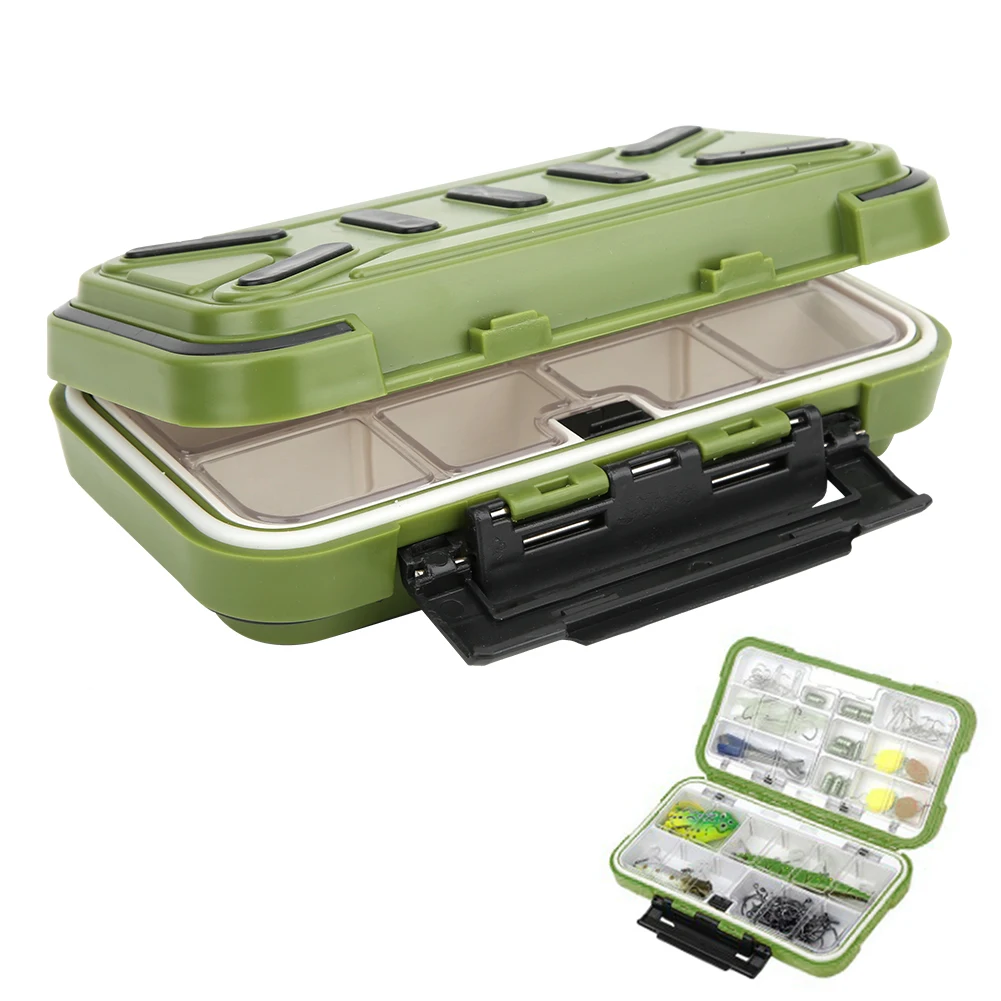 ABS Waterproof Fishing Tackle Box Bait Lure Hooks Storage Case Organizer Container Accessory(C green)
ABS Waterproof Fishing Tackle Box Bait Lure Hooks Storage Case Organizer Container Accessory(C green)