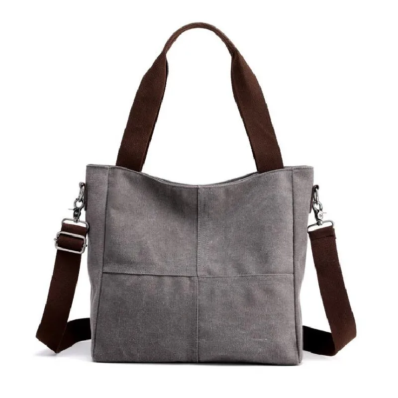 Fashionable Canvas Bag New Lady Multi-functional Canvas Bag Single Shoulder Contracted Recreational Joker Carry Cross-body Bag
Fashionable Canvas Bag New Lady Multi-functional Canvas Bag Single Shoulder Contracted Recreational Joker Carry Cross-body Bag