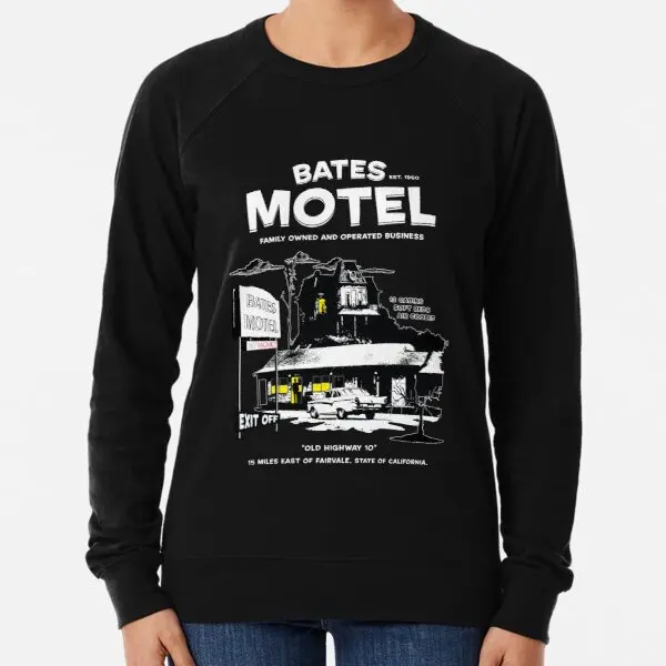 Bates Motel Открытый 24 часа печати Черный Легкий свитшот пуловеры с длинным рукавом осенний костюм толстовки мужские с круглым вырезом для женщи...
Bates Motel Открытый 24 часа печати Черный Легкий свитшот пуловеры с длинным рукавом осенний костюм толстовки мужские с круглым вырезом для женщи...