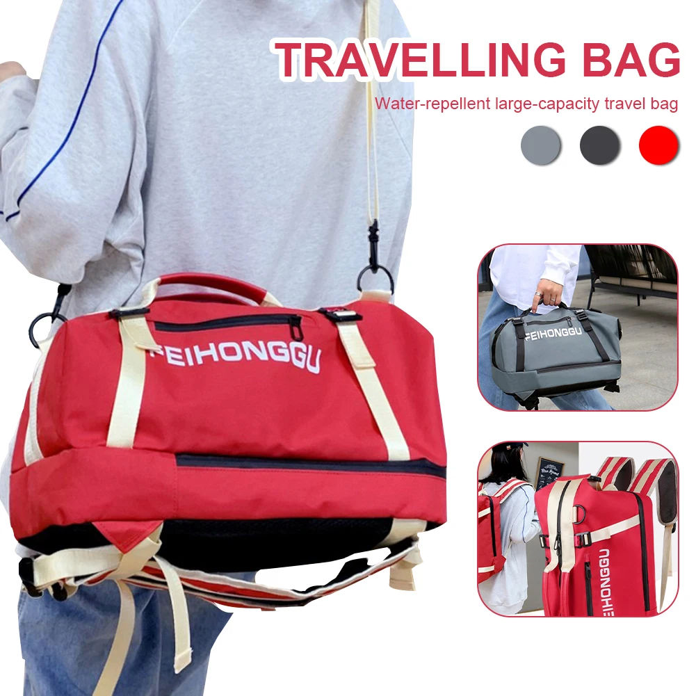 Travel Backpack Gym Duffle Bag for Men Women Waterproof Oxford Cloth Padded Laptop Bag with Shoulder Strap Outdoor Sports Hiking
Travel Backpack Gym Duffle Bag for Men Women Waterproof Oxford Cloth Padded Laptop Bag with Shoulder Strap Outdoor Sports Hiking