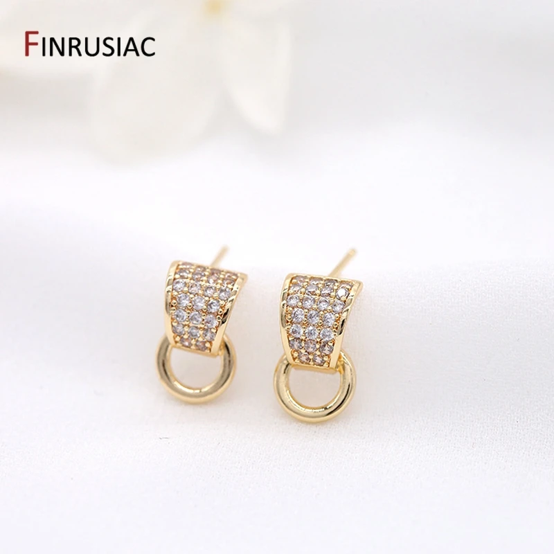 S925 Silver Needle Stud Earrings, 14K Real Gold-Plated Pave Setting Zircon Post Earrings For Women Lady Jewelry Accessories
S925 Silver Needle Stud Earrings, 14K Real Gold-Plated Pave Setting Zircon Post Earrings For Women Lady Jewelry Accessories