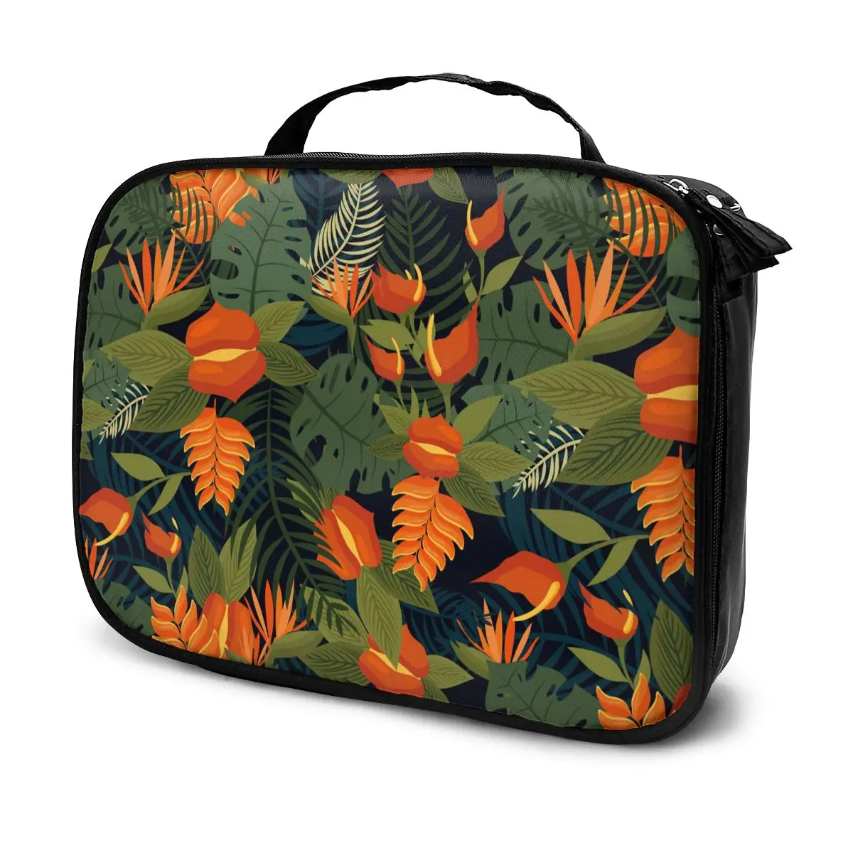 Women Cosmetic Bag Exotic Floral Forest Plants Make Up Organizer Bag Travel Cosmetic Case for Female Storage Toiletry Bag
Women Cosmetic Bag Exotic Floral Forest Plants Make Up Organizer Bag Travel Cosmetic Case for Female Storage Toiletry Bag