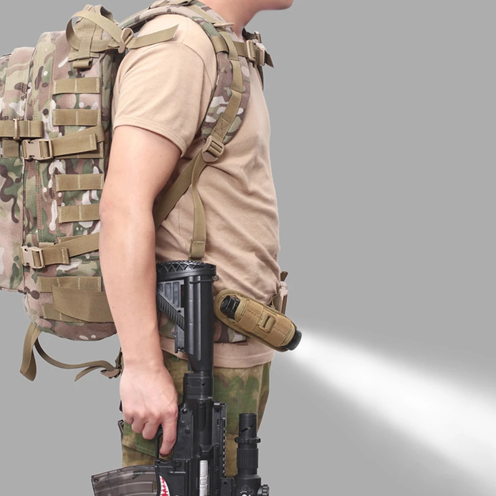 Tactical 360 Degrees Rotatable Flashlight Pouch Holster Torch Case for Belt Torch Cover Hunting Lighting Accessory Survival Kits
Tactical 360 Degrees Rotatable Flashlight Pouch Holster Torch Case for Belt Torch Cover Hunting Lighting Accessory Survival Kits