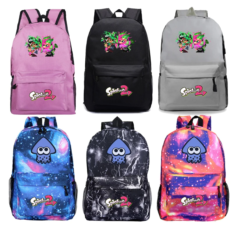 Beautiful Splatoon Backpack Boys Girls School Bags Students Bookbag Teens Daily Rucksack Pattern Printed Unisex Travel Bag Gift
Beautiful Splatoon Backpack Boys Girls School Bags Students Bookbag Teens Daily Rucksack Pattern Printed Unisex Travel Bag Gift