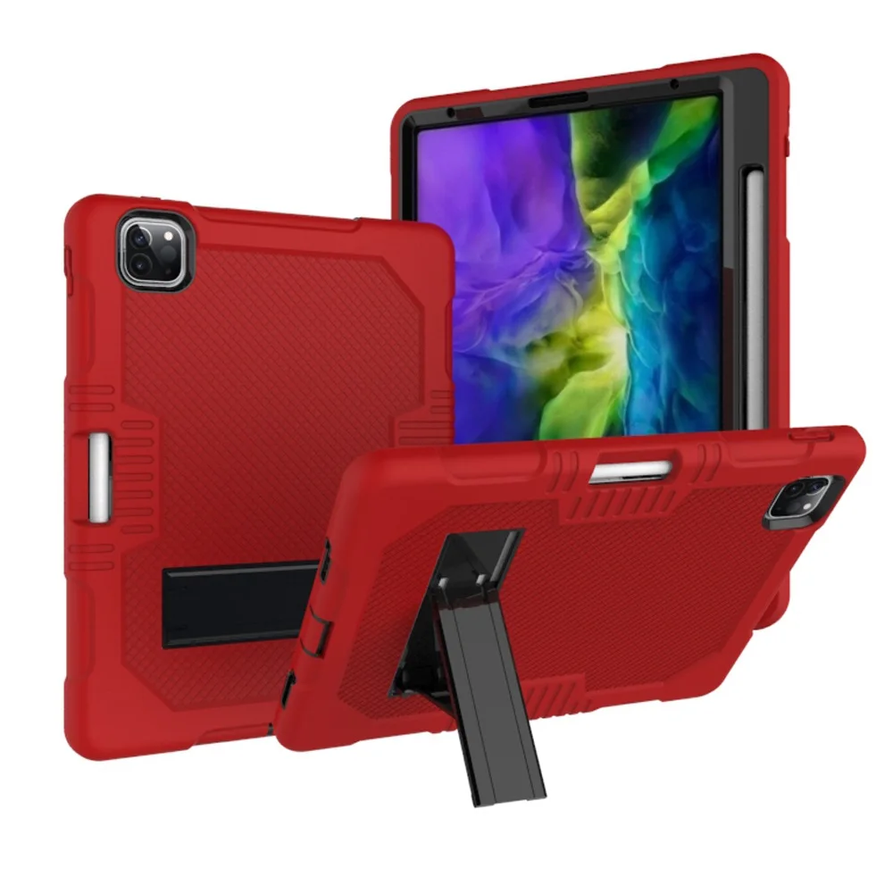 for iPad Pro 11 2018 2020 Stand Cover Three Layer non-toxic Rugged Heavy Duty Case for ipad pro 11'' A2228/A2018/A1980/A2013
for iPad Pro 11 2018 2020 Stand Cover Three Layer non-toxic Rugged Heavy Duty Case for ipad pro 11'' A2228/A2018/A1980/A2013