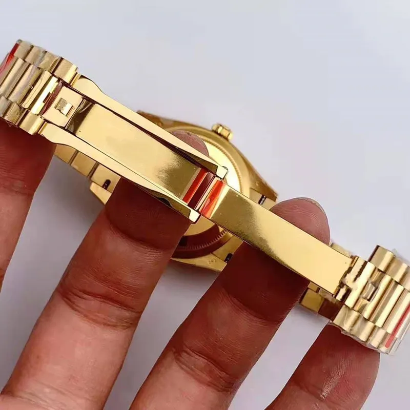 EW factory classic Mens Mechanical Watches 36mm diameter Gold stainless steel 3255 movement luxury automatic men's watch
EW factory classic Mens Mechanical Watches 36mm diameter Gold stainless steel 3255 movement luxury automatic men's watch