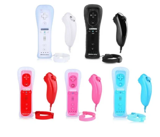 Новый встроенный джойстик Motion Plus + Nunchuck для Nintendo, контроллер Wii, джойстик 2 в 1, беспроводной геймпад, пульт дистанционного управления
Новый встроенный джойстик Motion Plus + Nunchuck для Nintendo, контроллер Wii, джойстик 2 в 1, беспроводной геймпад, пульт дистанционного управления