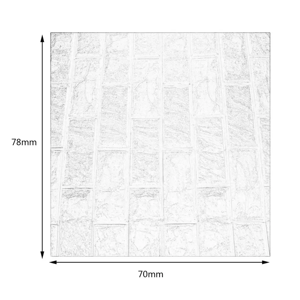 OUTAD 3D Wallpaper living room Wall Stickers PE Foam Brick Pattern Waterproof Self Adhesive Home Decor For Kids Bedroom Stickers
OUTAD 3D Wallpaper living room Wall Stickers PE Foam Brick Pattern Waterproof Self Adhesive Home Decor For Kids Bedroom Stickers