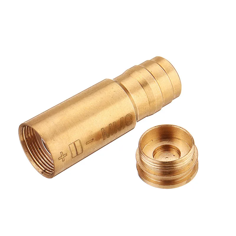 9MM Laser Bore Sighter Red Dot Sight Brass Cartridge Brass Tactical Hunting Boresighter Sighting Sight Boresight Caliber 
9MM Laser Bore Sighter Red Dot Sight Brass Cartridge Brass Tactical Hunting Boresighter Sighting Sight Boresight Caliber