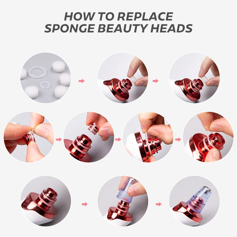 Blackhead Remover Face Deep Nose Cleaner T Zone Pore Acne Pimple Removal Vacuum Suction Facial Diamond Beauty Clean Skin Tool
Blackhead Remover Face Deep Nose Cleaner T Zone Pore Acne Pimple Removal Vacuum Suction Facial Diamond Beauty Clean Skin Tool