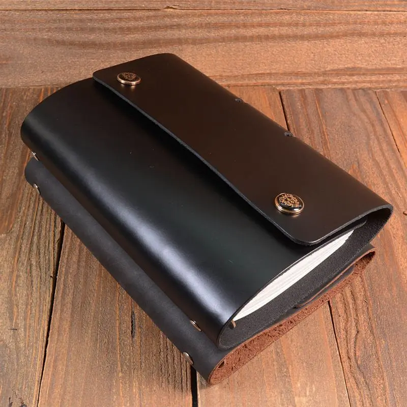 Leather A6 Notebook Loose Leaf Detachable Buckle Business Travel Journal Notepad
Leather A6 Notebook Loose Leaf Detachable Buckle Business Travel Journal Notepad