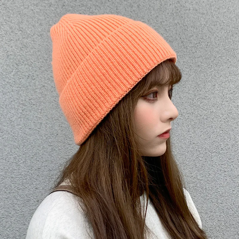 Women's Hat Korean Fashion Ear Protection Knitted Hat Student Versatile Cycling Hat Autumn Winter Warm Wool Skullies Beanies 
Women's Hat Korean Fashion Ear Protection Knitted Hat Student Versatile Cycling Hat Autumn Winter Warm Wool Skullies Beanies