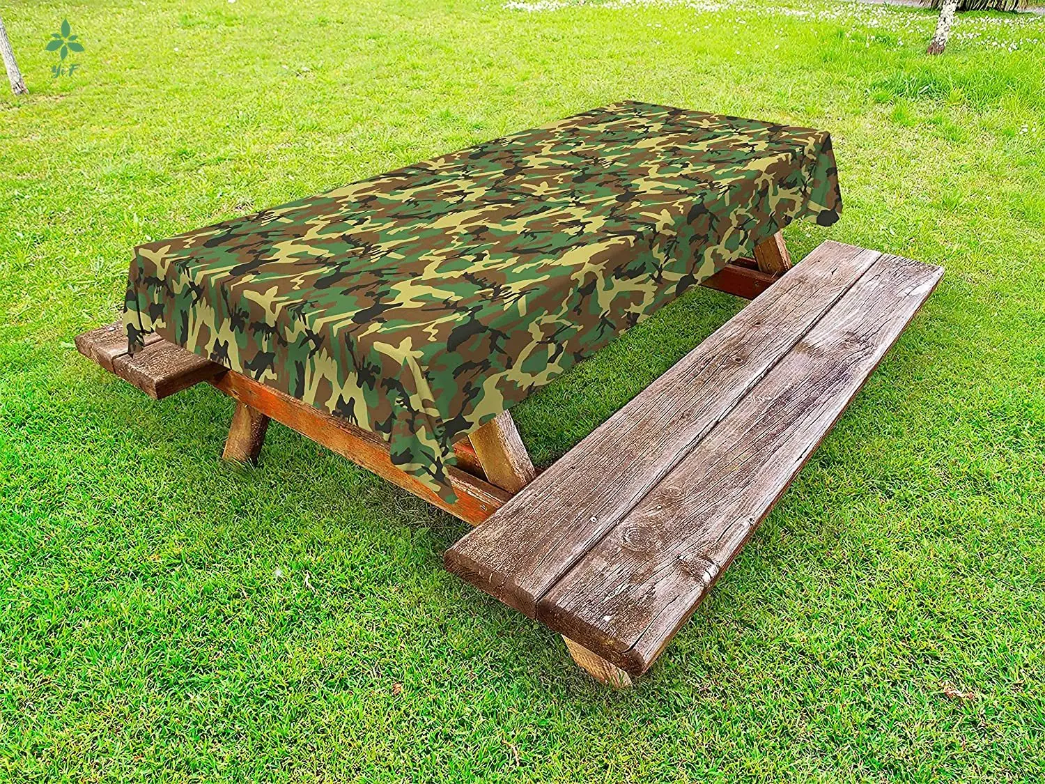 Camouflage Outdoor Tablecloth Woodland Camouflage Pattern Hidden In Abstract Bush Decor Is Washable For Picnic
Camouflage Outdoor Tablecloth Woodland Camouflage Pattern Hidden In Abstract Bush Decor Is Washable For Picnic