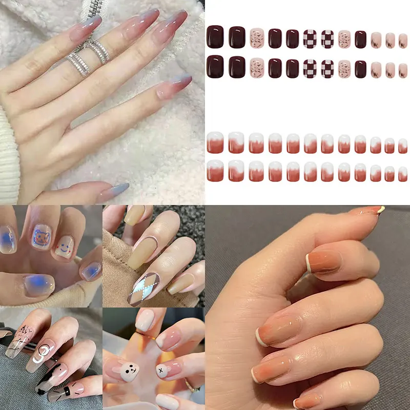 Press On Nail Acrylic Nail Tips French Coffin Nail Extension Full Cover Fake Nail With Glue False Nail Detachable Ballerina Nail
Press On Nail Acrylic Nail Tips French Coffin Nail Extension Full Cover Fake Nail With Glue False Nail Detachable Ballerina Nail