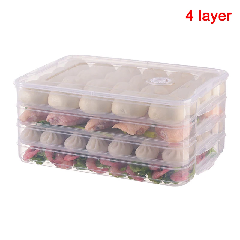Food Preservation Tray Refrigerator Dumplings Storage Organizer Box with Lid FOU99
Food Preservation Tray Refrigerator Dumplings Storage Organizer Box with Lid FOU99