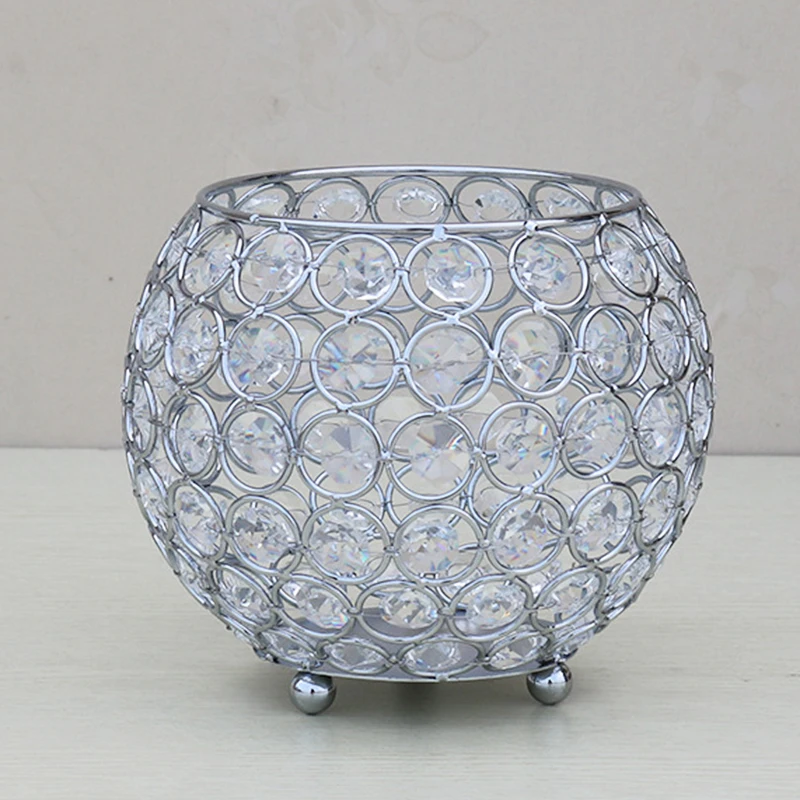 Silver Crystal Candle Holders Votive Holder Home Decorative Office Ball Pencil Contanier Wedding Table Centerpieces Candlestick
Silver Crystal Candle Holders Votive Holder Home Decorative Office Ball Pencil Contanier Wedding Table Centerpieces Candlestick