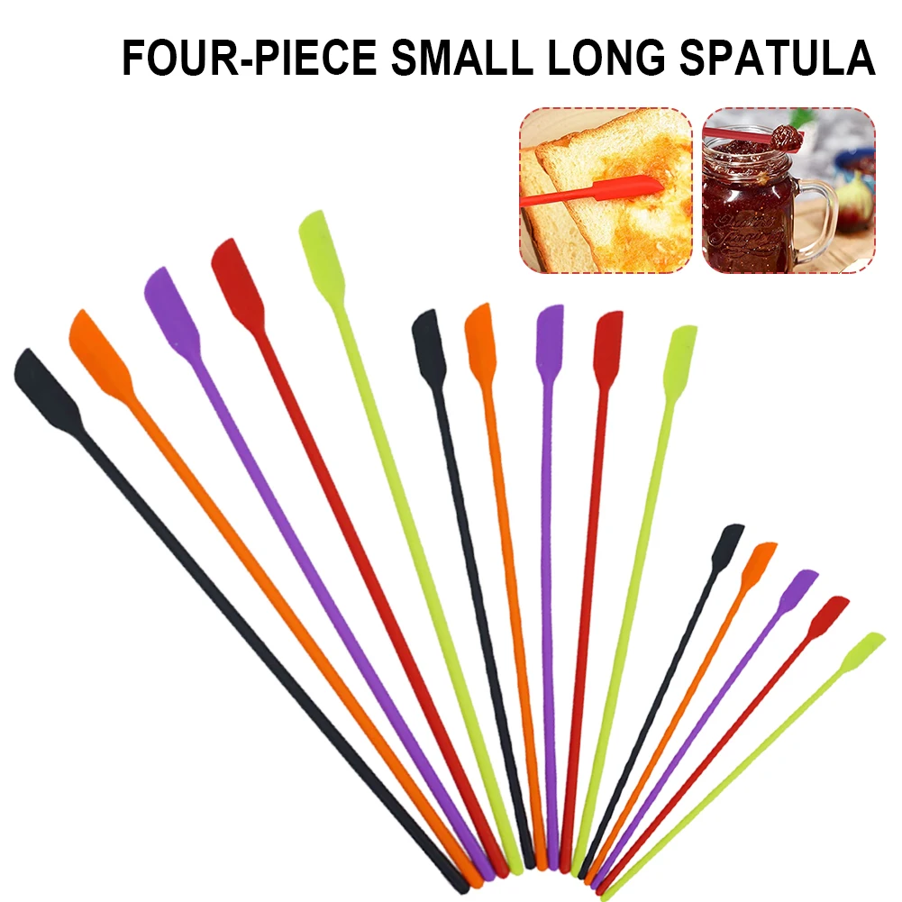 4Pcs Spatula Tool Set Mini Reusable Silicone Bottle Scraper Beauty Spatula For Kitchen Jars Butter Cream Cosmetic Bottles 3 Size
4Pcs Spatula Tool Set Mini Reusable Silicone Bottle Scraper Beauty Spatula For Kitchen Jars Butter Cream Cosmetic Bottles 3 Size