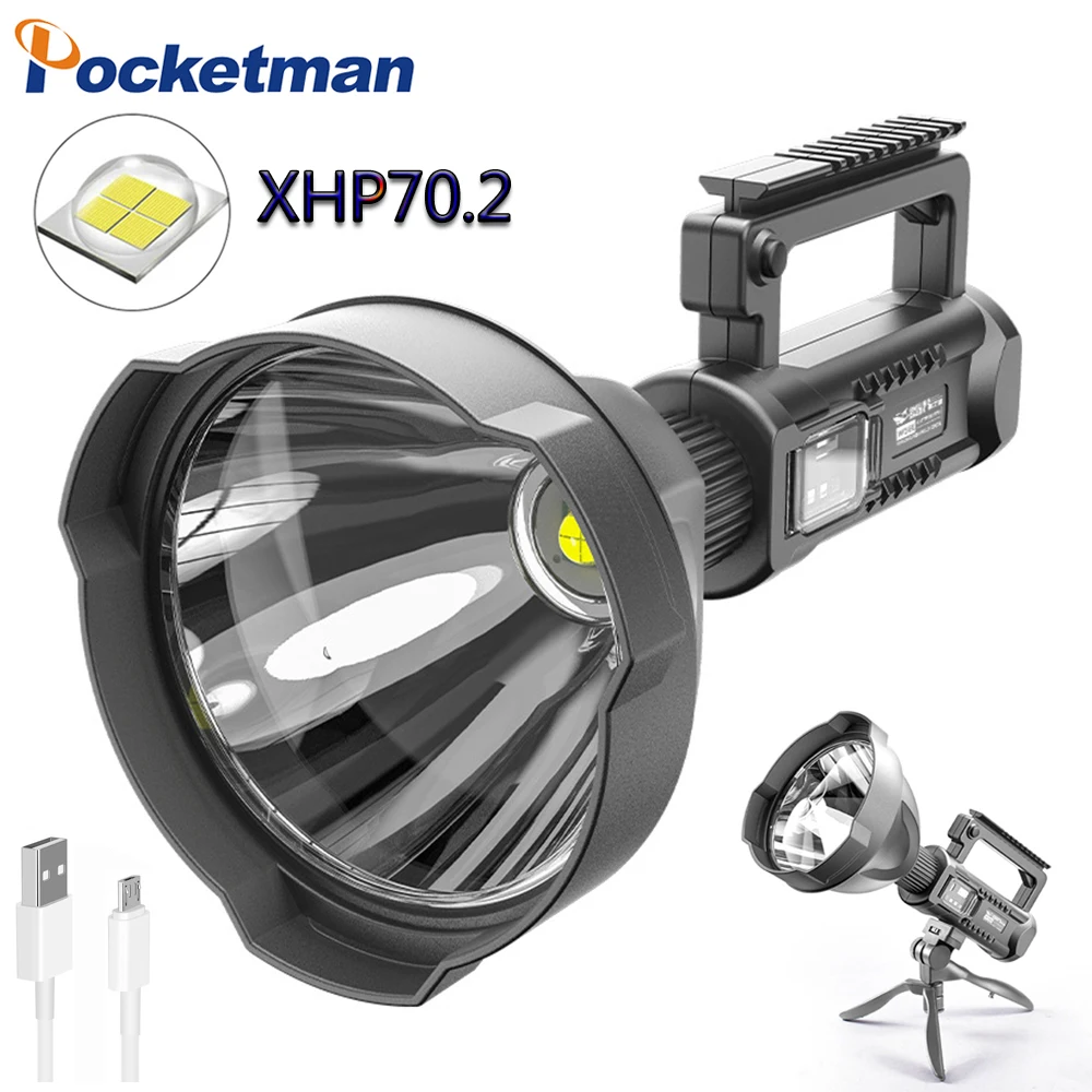Мощный светодиодный рабочий светильник XHP70.2, USB-зарядка, поисковая лампа, водонепроницаемая Рабочая лампа, прожектор, точесветильник светил...
Мощный светодиодный рабочий светильник XHP70.2, USB-зарядка, поисковая лампа, водонепроницаемая Рабочая лампа, прожектор, точесветильник светил...