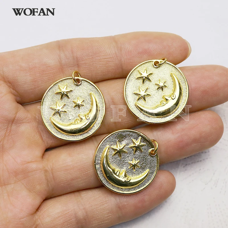 20 Pcs Round Pendant Moon&star Pendant Accessories for jewelry Making Fashion Jewelry for women 7223
20 Pcs Round Pendant Moon&star Pendant Accessories for jewelry Making Fashion Jewelry for women 7223