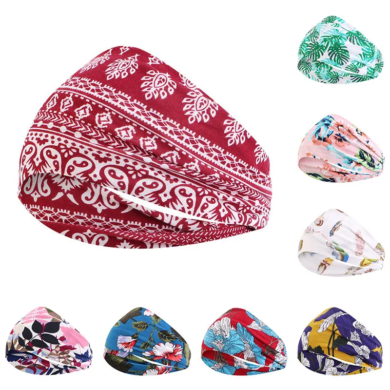 Knot Wide Headbands For Women Bohemian Knotted Headwrap Women Girls Print Floral Turbans Popular Fashion Hair Accessories
Knot Wide Headbands For Women Bohemian Knotted Headwrap Women Girls Print Floral Turbans Popular Fashion Hair Accessories