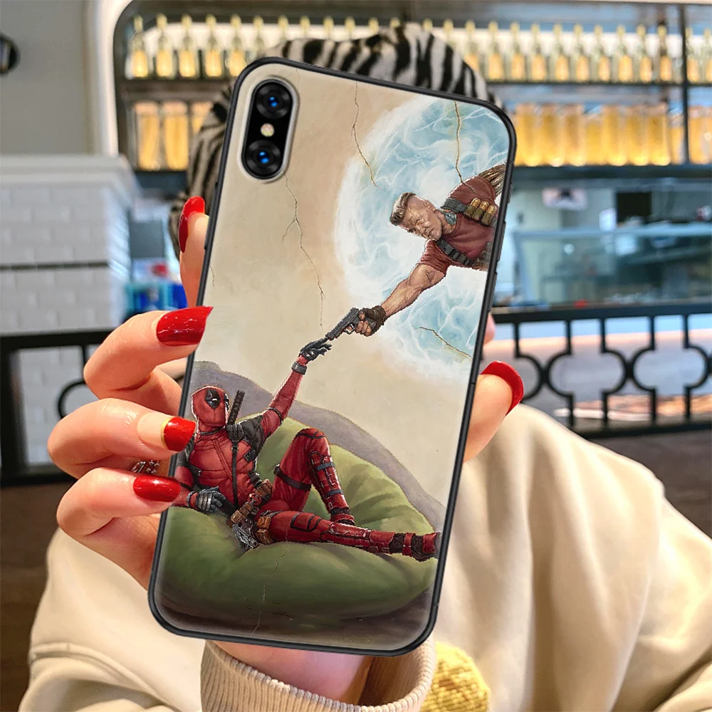 Deadpools superhero Phone Case Cover Hull For iphone 5 5s se 2 6 6s 7 8 12 mini plus X XS XR 11 PRO MAX black 3D coque art back
Deadpools superhero Phone Case Cover Hull For iphone 5 5s se 2 6 6s 7 8 12 mini plus X XS XR 11 PRO MAX black 3D coque art back
