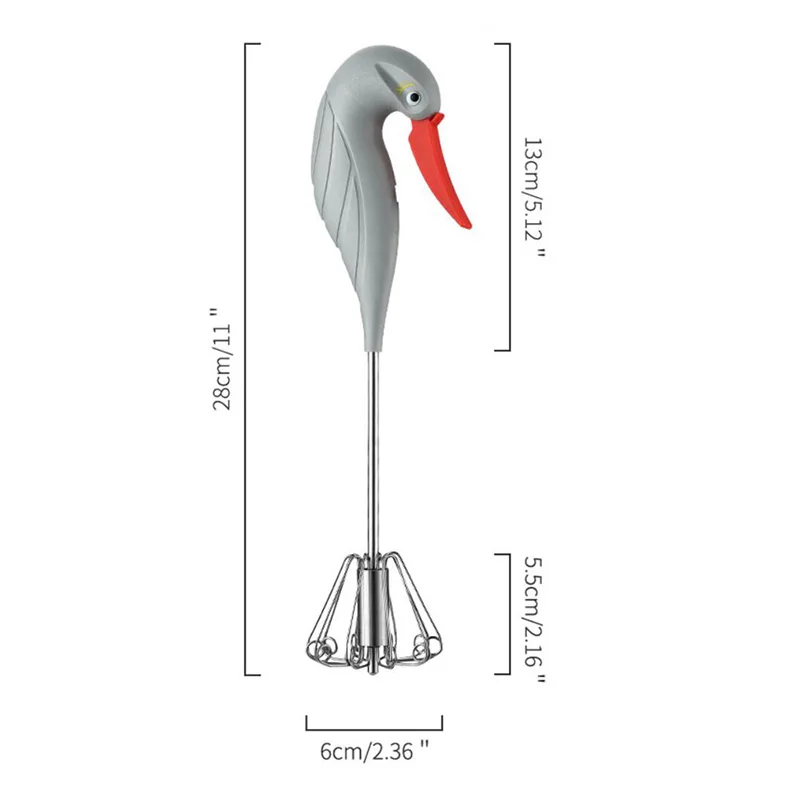Semi-Automatic Eggbeater Hand Push Egg Beater Convenience Spin Whisk Versatile Tool For Egg Beater PLDI889
Semi-Automatic Eggbeater Hand Push Egg Beater Convenience Spin Whisk Versatile Tool For Egg Beater PLDI889