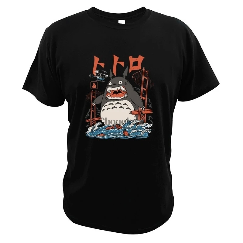 Camisetas de La Gran Ola de Kanagawa de Totoro, camisa de pelcula de Anime japons
Camisetas de La Gran Ola de Kanagawa de Totoro, camisa de pelcula de Anime japons