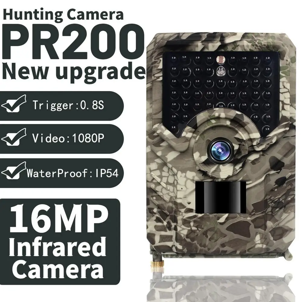 16MP 1080P Hunting Trail Camera Wildlife Tracking Monitoring Tracking Waterproof Infrared Night Vision Wild Cameras Photo Trap
16MP 1080P Hunting Trail Camera Wildlife Tracking Monitoring Tracking Waterproof Infrared Night Vision Wild Cameras Photo Trap