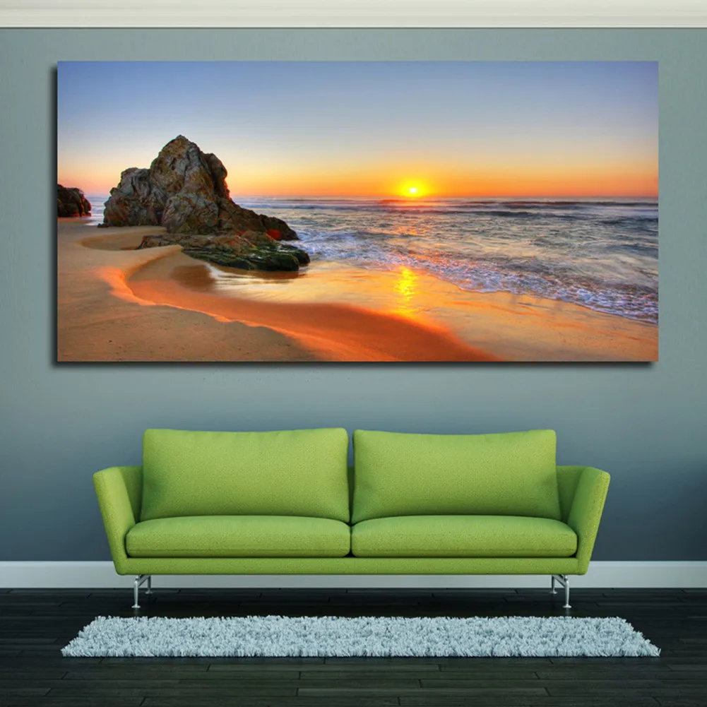 Unframed Modern Canvas Art Beach Sunrise Oil Nterior Painting Picture Poster Marvel Wall Hanging Home Living Room Decor New Year
Unframed Modern Canvas Art Beach Sunrise Oil Nterior Painting Picture Poster Marvel Wall Hanging Home Living Room Decor New Year