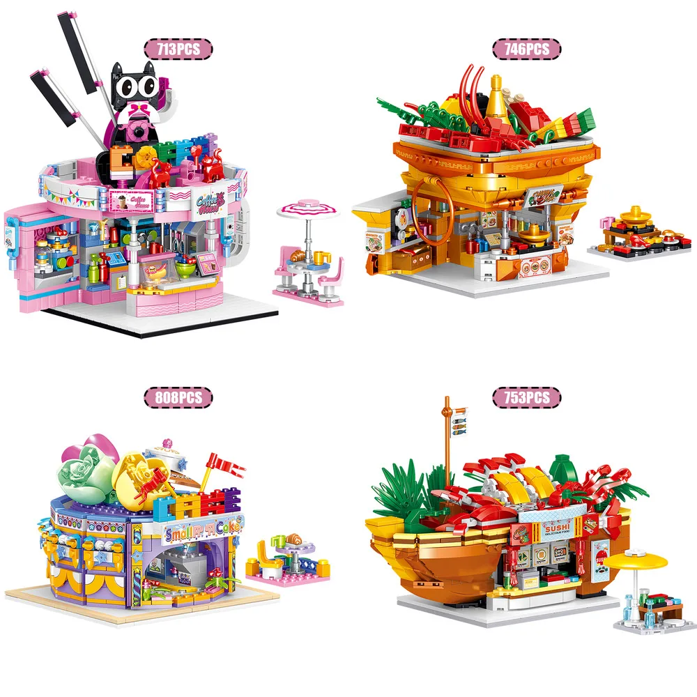 Детский конструктор «кафе», «мороженое» 
Детский конструктор «кафе», «мороженое»