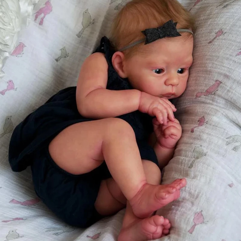 RBG Bebe Reborn Kit 21 Inches Reborn Baby Harlow Vinyl Kit Unpainted Unfinished Unassembled Doll Parts DIY Blank Reborn Doll Kit
RBG Bebe Reborn Kit 21 Inches Reborn Baby Harlow Vinyl Kit Unpainted Unfinished Unassembled Doll Parts DIY Blank Reborn Doll Kit