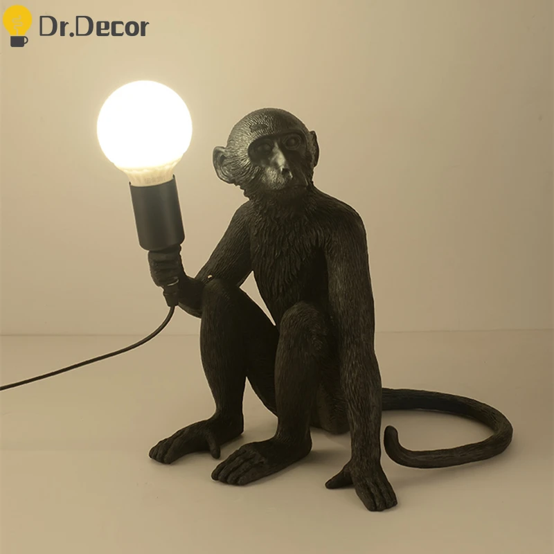 E27 LED Monkey Lamp Office Living Room Decoration Table Lamp Bedroom Bedside Table Light Home Decor Table Lamps Indoor Luminaire
E27 LED Monkey Lamp Office Living Room Decoration Table Lamp Bedroom Bedside Table Light Home Decor Table Lamps Indoor Luminaire