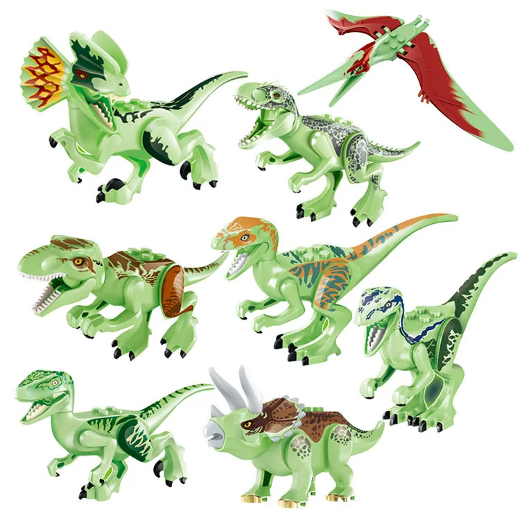 8pcs/lot World Park Dinosaur Tyrannosaurs Rex Bricks Models Education Complatible Building Blocks For Kids Children Gifts Toys
8pcs/lot World Park Dinosaur Tyrannosaurs Rex Bricks Models Education Complatible Building Blocks For Kids Children Gifts Toys