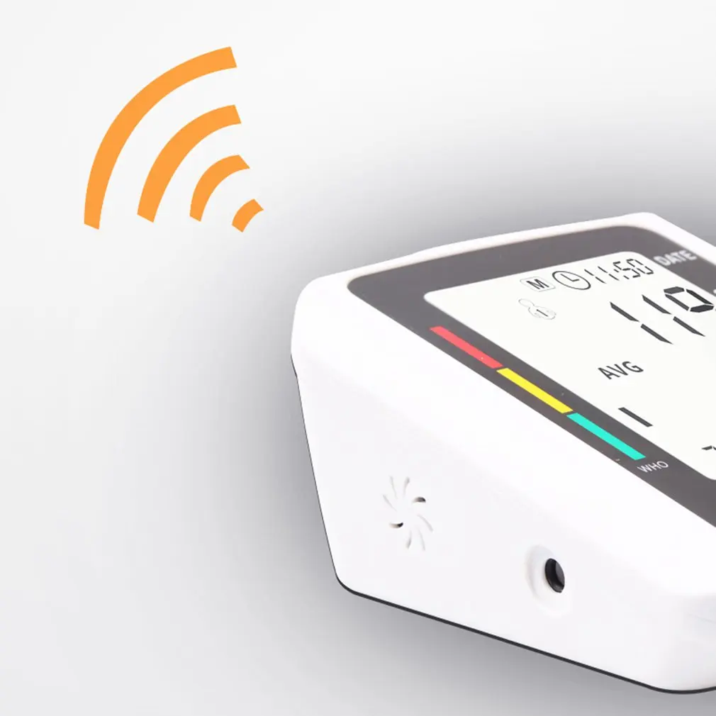 Blood Pressure Monitor Home Automatic Voice Backlight Arm Cuff Sphygmomanometer Tonometer Meter USB Charge LCD BP Monitor
Blood Pressure Monitor Home Automatic Voice Backlight Arm Cuff Sphygmomanometer Tonometer Meter USB Charge LCD BP Monitor