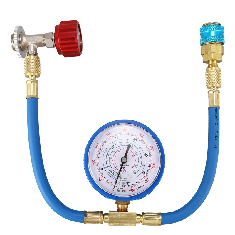 Car Air Conditioner M14 R134a Refrigerant Pressure Gauge Replenishment Measuring Tool Charging Hose
Car Air Conditioner M14 R134a Refrigerant Pressure Gauge Replenishment Measuring Tool Charging Hose