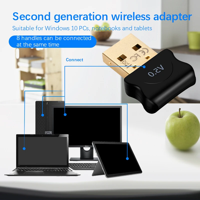 5 0 Bluetooth-совместимый адаптер USB-передатчик для ПК компьютера приемника ноутбука